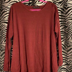 French Laundry Maroon Sweater